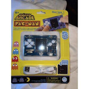 Micro Arcade Sealed Pac-Man Full Color Screen Series 1 Namco